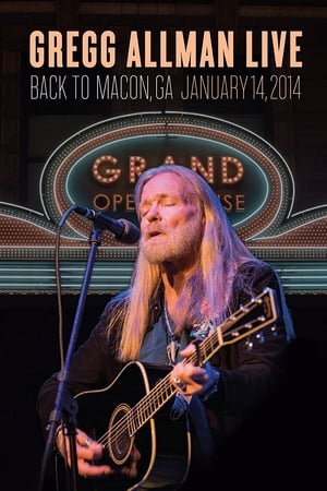 Poster Gregg Allman Live: Back To Macon, GA (2015)