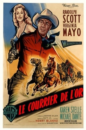 Poster Le courrier de l'or 1959