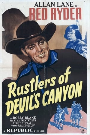 Rustlers of Devil's Canyon poster