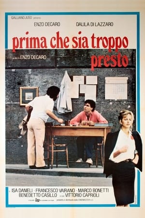 Poster Prima che sia troppo presto 1981