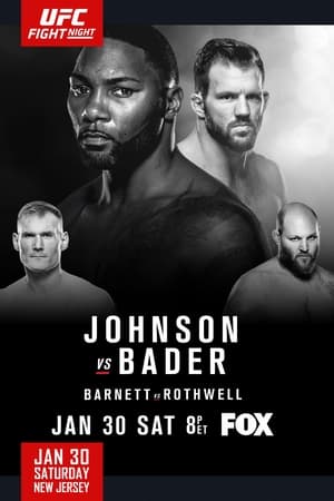 Poster UFC on Fox 18: Johnson vs. Bader 2016
