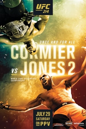 Poster UFC 214: Cormier vs. Jones 2 2017
