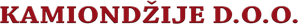 Kamiondžije d.o.o. — Logos 1