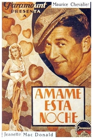 Poster Ámame esta noche 1932