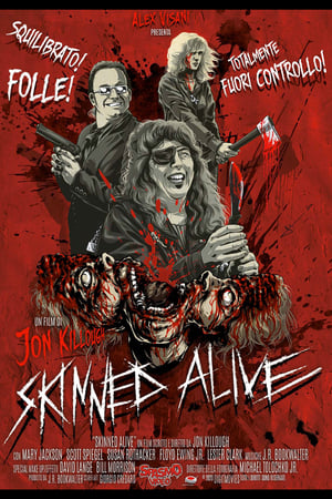 Poster Skinned Alive 1990