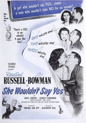 Poster She Wouldn't Say Yes 1945