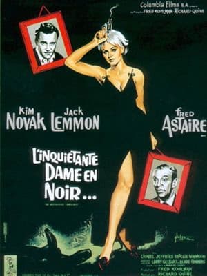 Poster L'Inquiétante dame en noir 1962