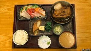Solitary Gourmet Kue Set Meal and Namero Cold Chazuke of Ookayama, Meguro Ward, Tokyo