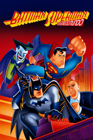 Poster Batman e Superman: Os Melhores do Mundo 1998