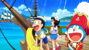 Doraemon in un avventuroso viaggio verso il Mar dei Caraibi