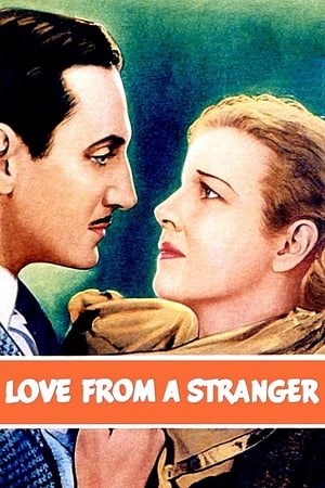 Poster Love from a Stranger 1937
