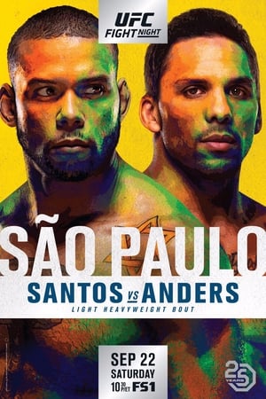 Poster UFC Fight Night 137: Santos vs. Anders (2018)