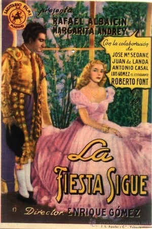 Poster La fiesta sigue 1948