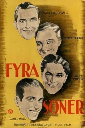 Poster Fyra söner 1928