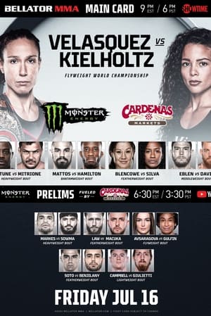 Poster Bellator 262: Velasquez vs. Kielholtz 2021