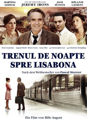 Poster Trenul de noapte spre Lisabona 2013