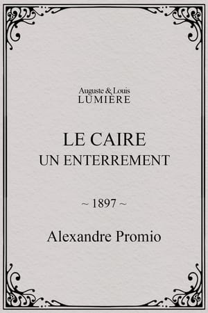 Poster Le Caire, un enterrement (1897)