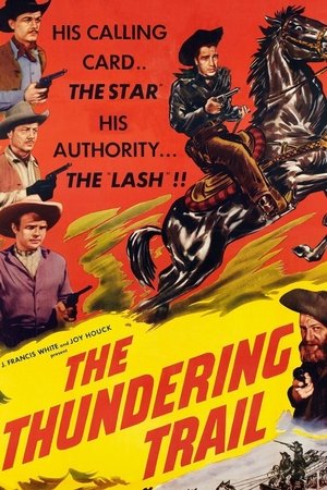 The Thundering Trail poster