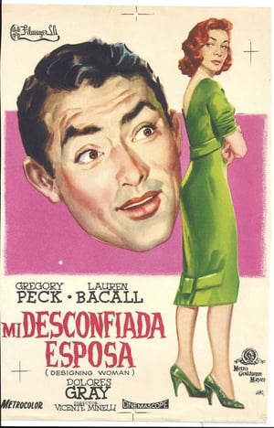 Poster Mi desconfiada esposa 1957
