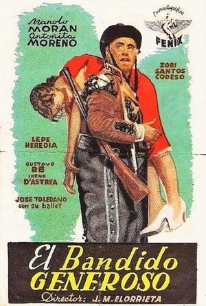 Poster El bandido generoso (1957)