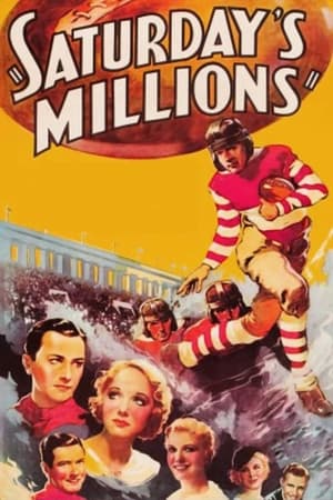 Poster Saturday's Millions (1933)