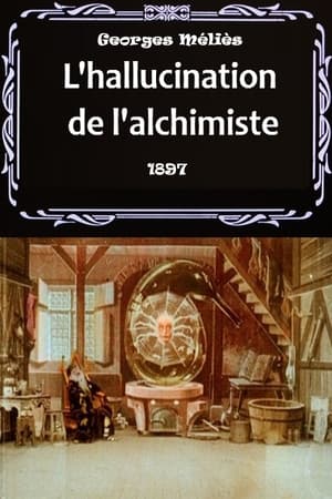 Poster L'hallucination de l'alchimiste 1897