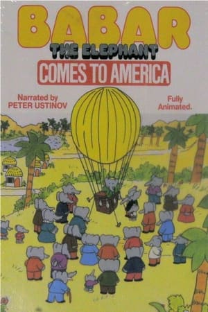 Poster Babar Comes to America 1971