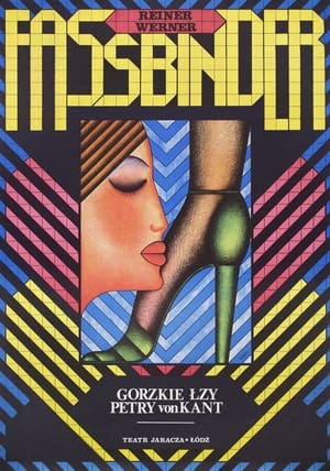 Poster Gorzkie łzy Petry von Kant 1972