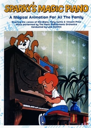 Poster Pianul magic al lui Sparky 1987