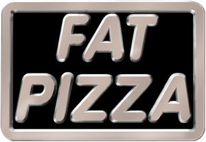 Fat Pizza — Logos 1