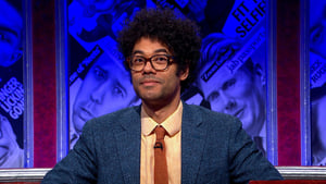 Have I Got News for You Richard Ayoade, Maisie Adam and Justin Webb