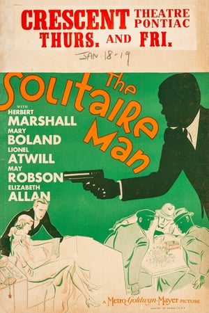 Poster The Solitaire Man (1933)