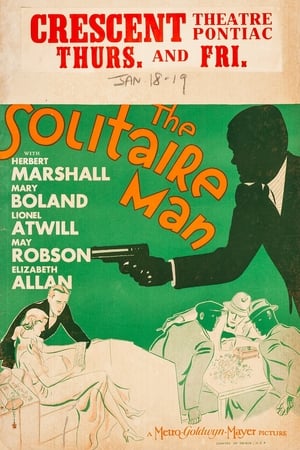 Poster The Solitaire Man 1933