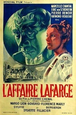 Poster L'Affaire Lafarge 1938