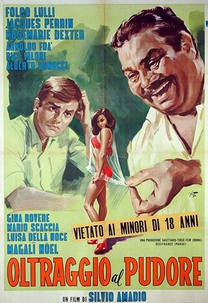 Poster Oltraggio al pudore 1964