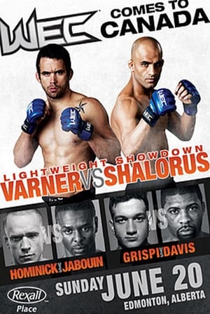 WEC 49: Varner vs. Shalorus poster