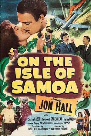 Poster On the Isle of Samoa 1950