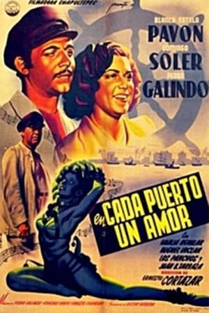 Poster En cada puerto un amor 1949