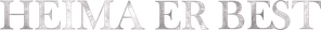 Heima er best — Logos 1