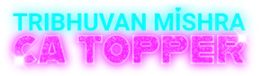 Tribhuvan Mishra CA Topper — Logos 1