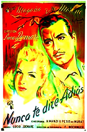 Poster Nunca te diré adiós (1947)