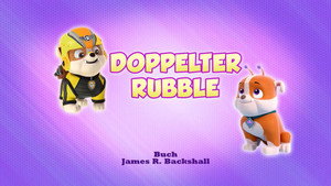 Doppelter Rubble