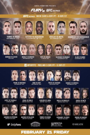 Fury FC 102: Susukraev vs. Kuchukhidze