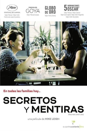 Poster Secretos y mentiras 1996