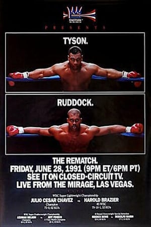 Poster Mike Tyson vs Donovan Razor Ruddock II (1991)