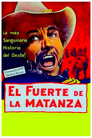 Poster Fort Massacre (El fuerte de la matanza) 1958