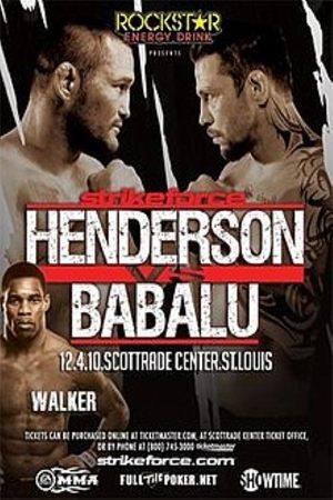 Poster Strikeforce: Henderson vs. Babalu II (2010)