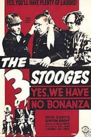 Poster Yes, We Have No Bonanza 1939