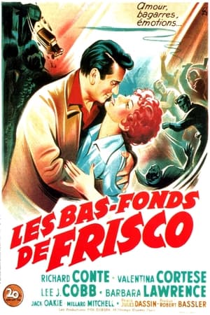 Poster Les Bas-fonds de Frisco 1949