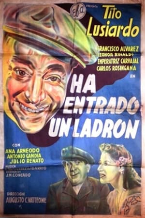 Poster Ha entrado un ladrón (1940)